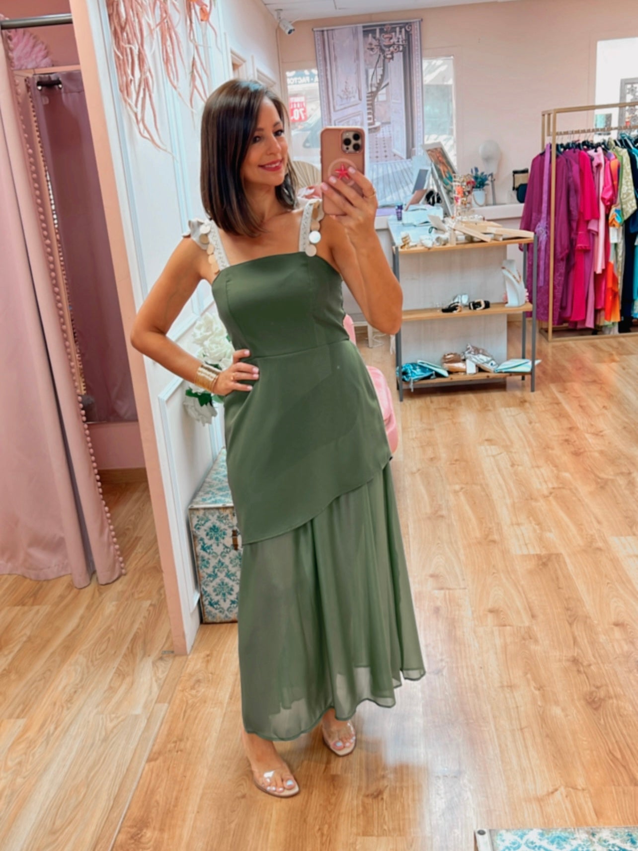 Vestido Oliva
