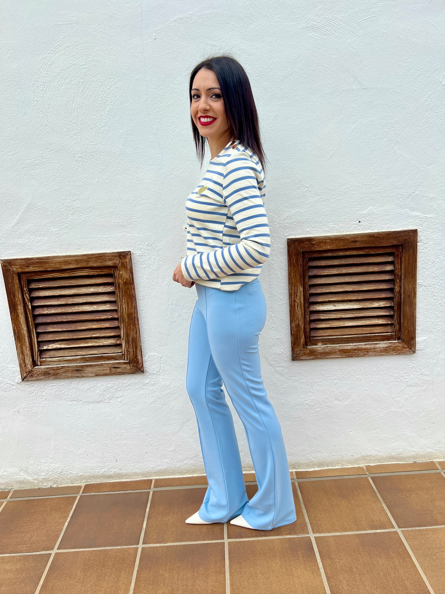 Pantalón Berta Azul