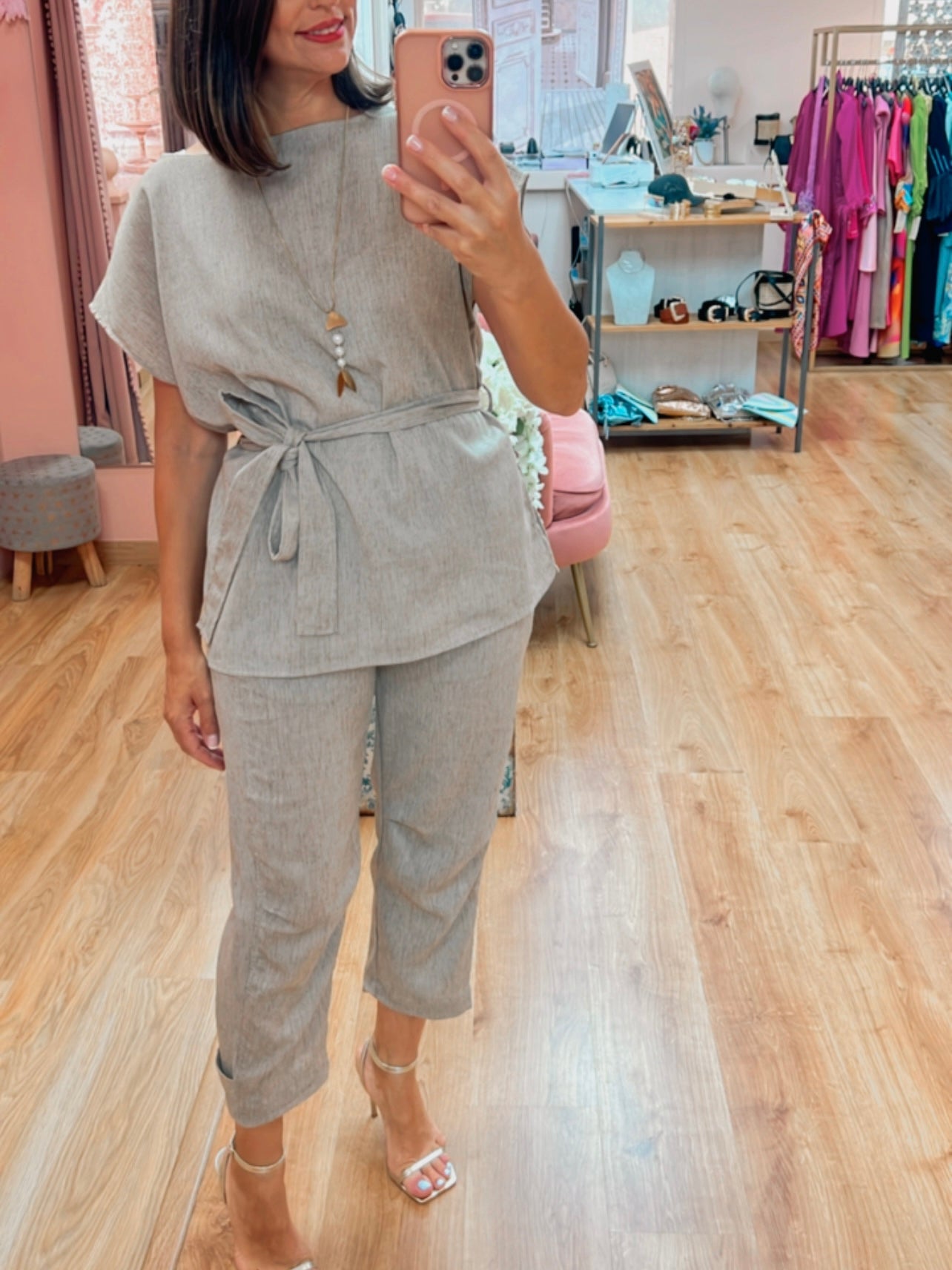 Conjunto Lolita Taupe
