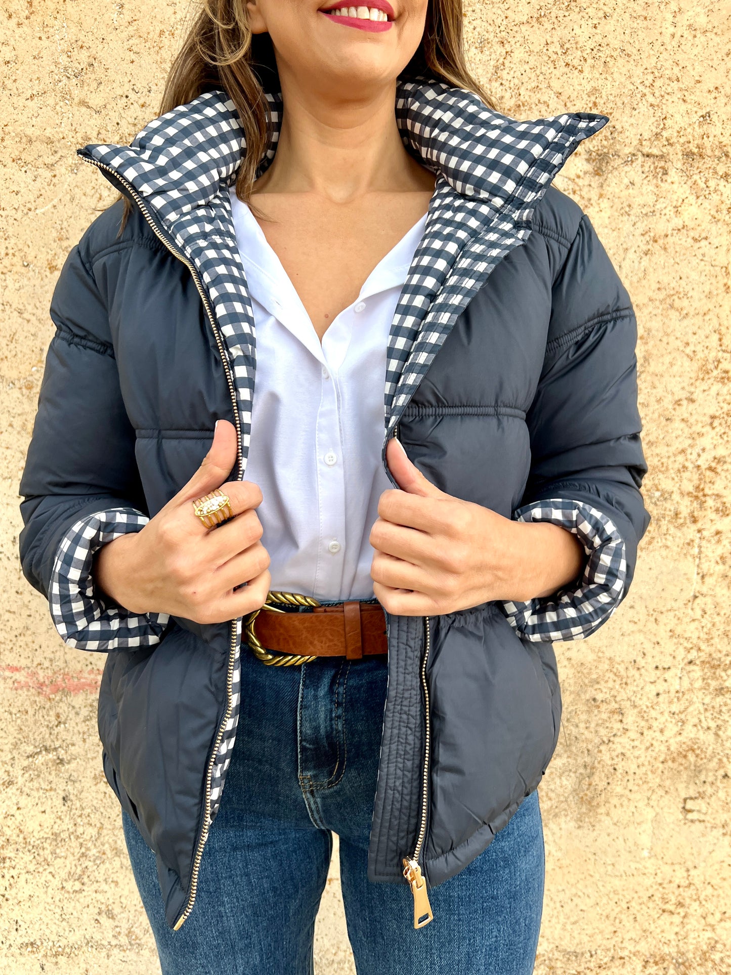 Chaqueta Vichy