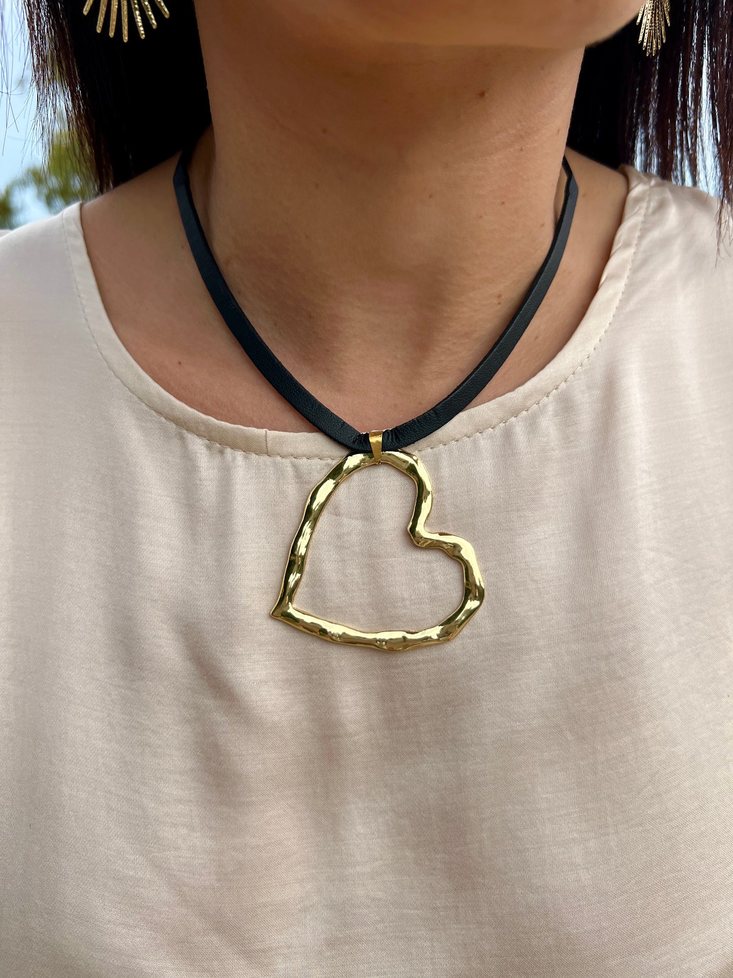 Collar Corazón Dorado
