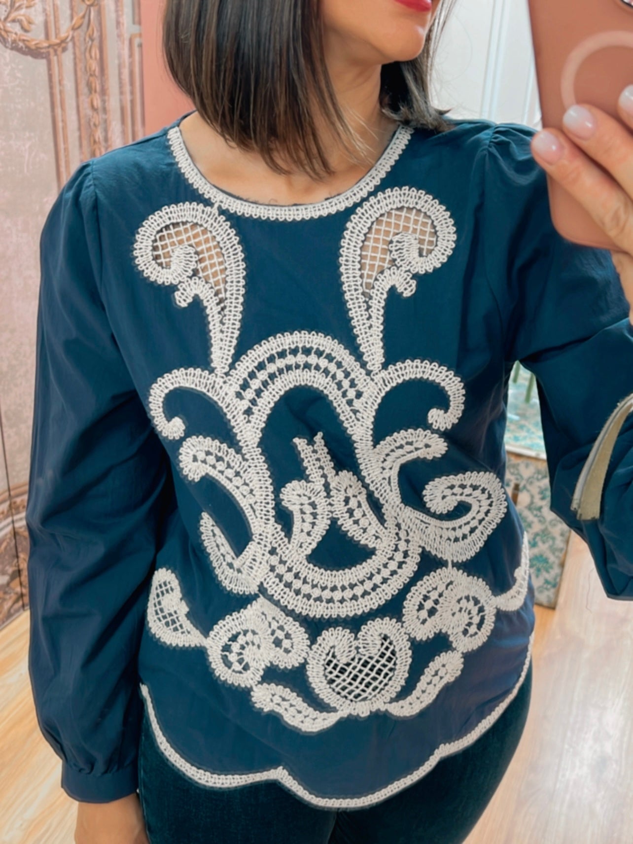 Camisa Blu