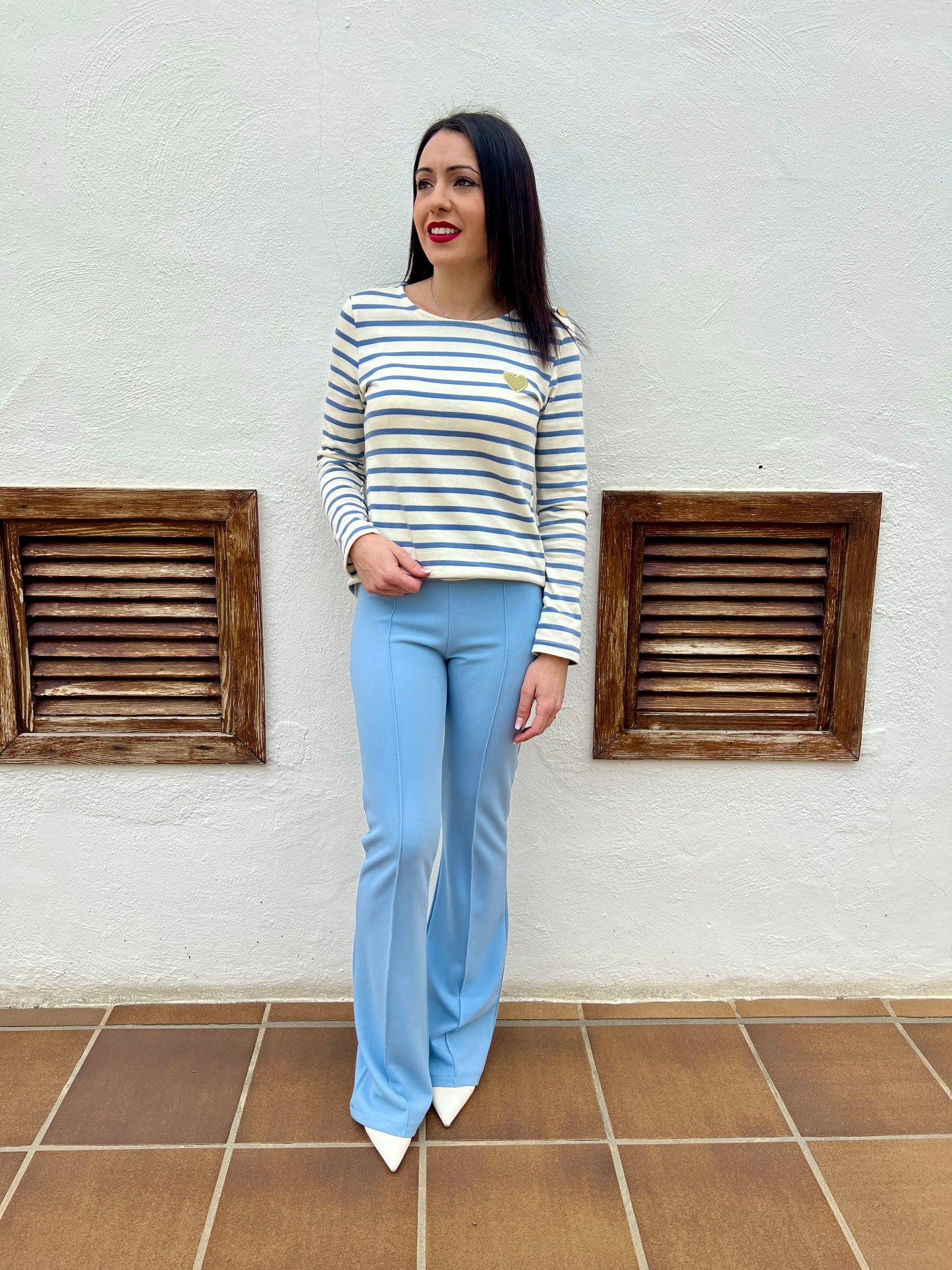Pantalón Berta Azul