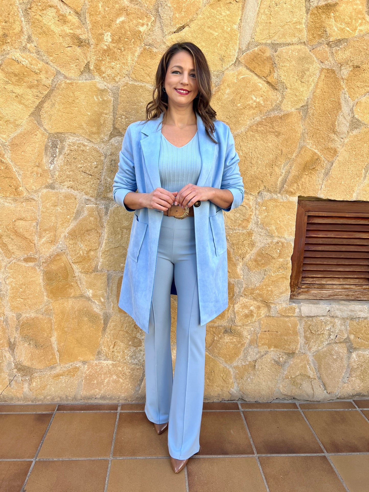 Pantalón Berta Azul