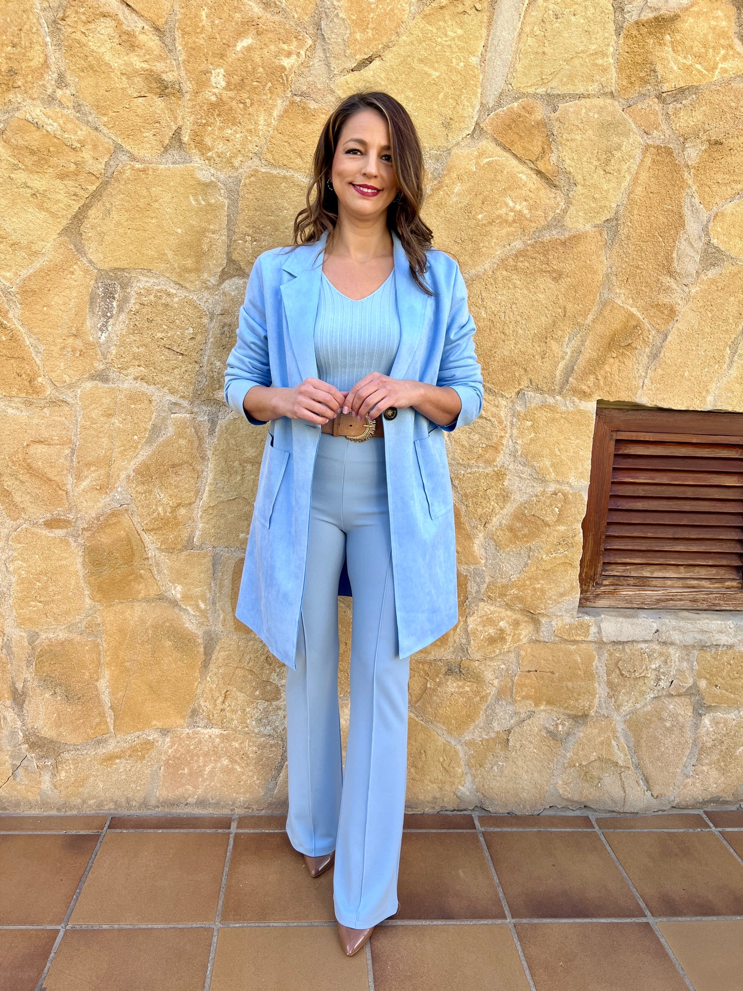 Pantalón Berta Azul