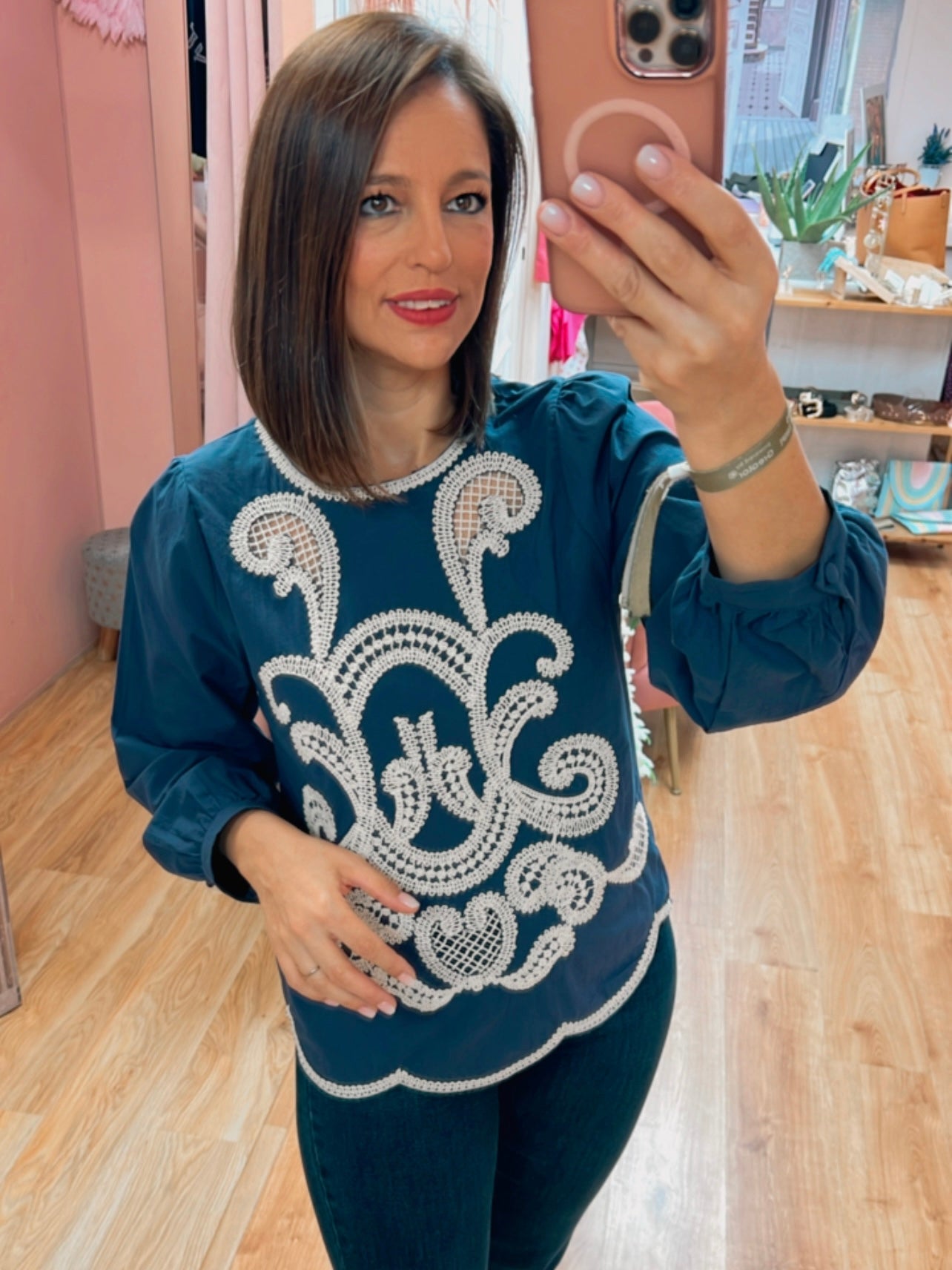 Camisa Blu