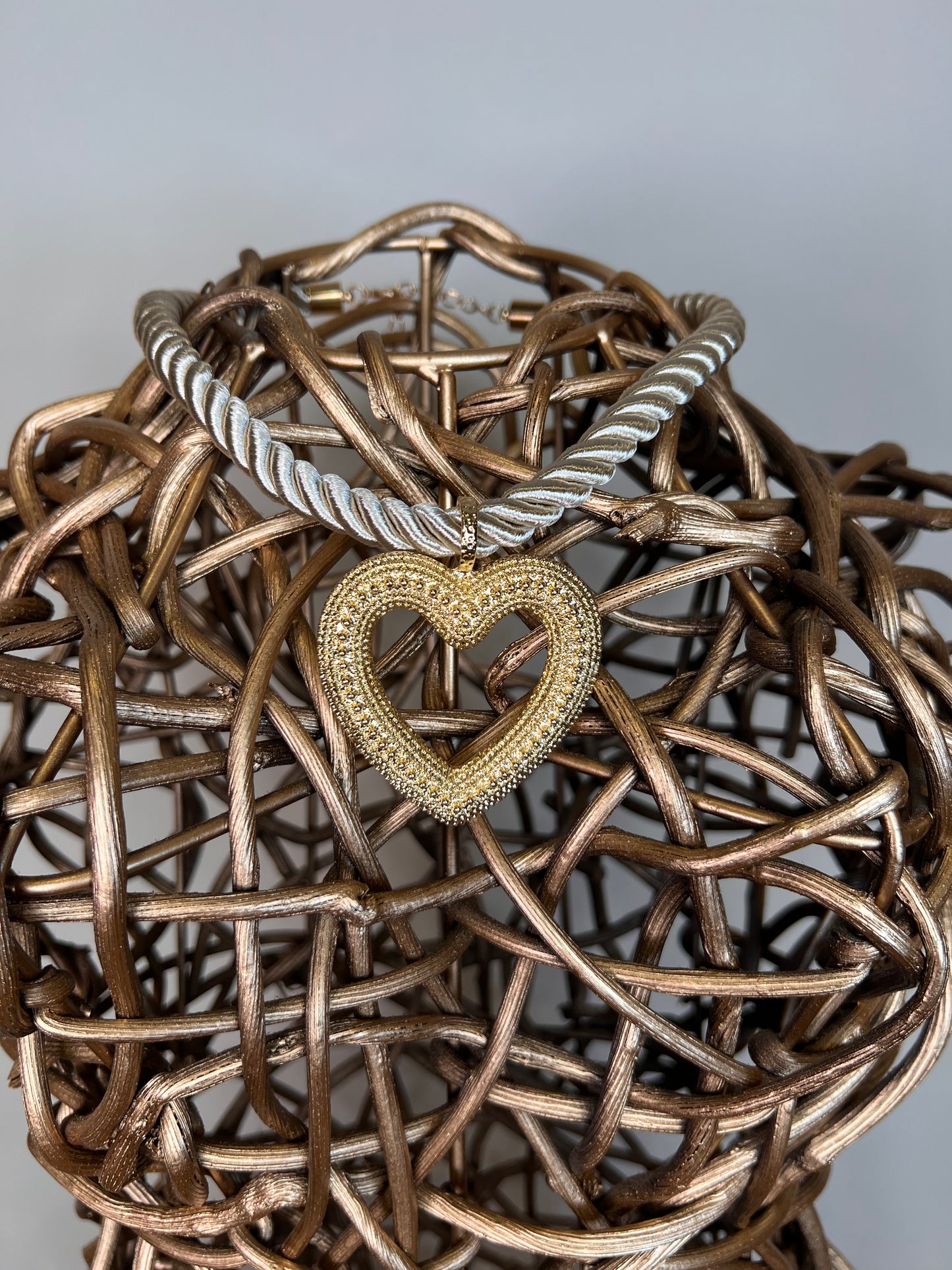 Collar corazón