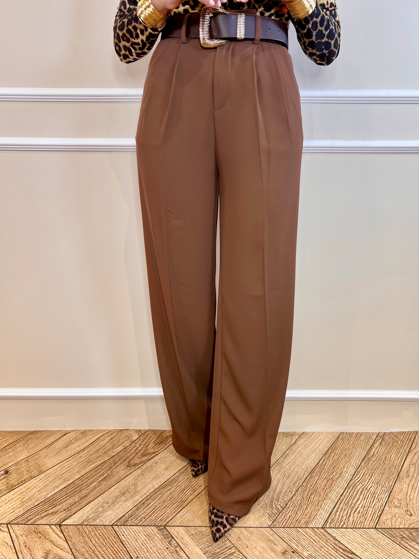 Pantalón Telma Choco