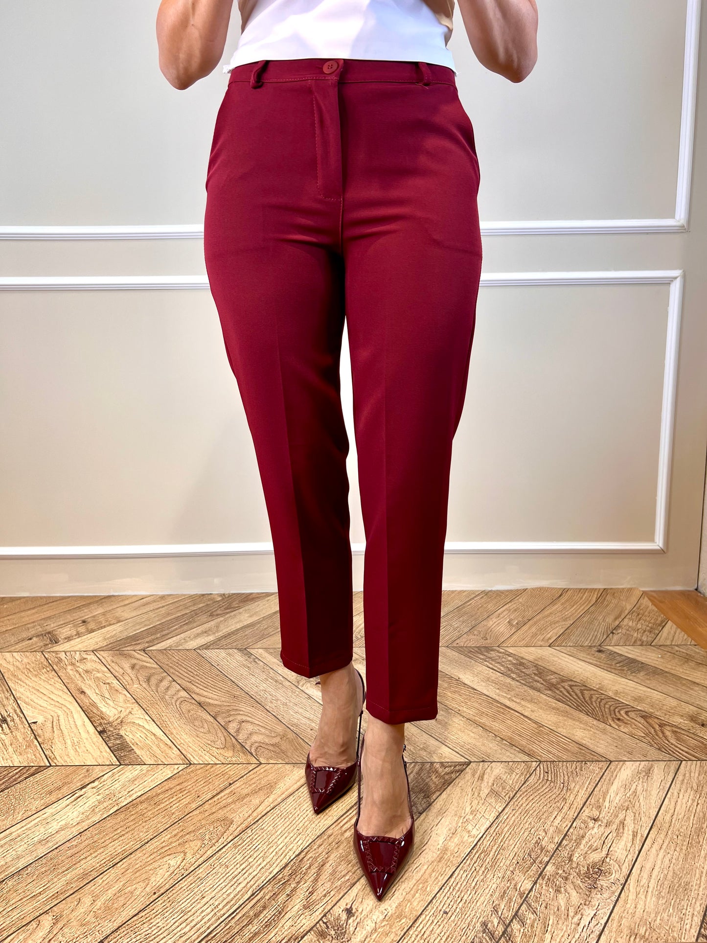 Pantalón Berna Burdeos