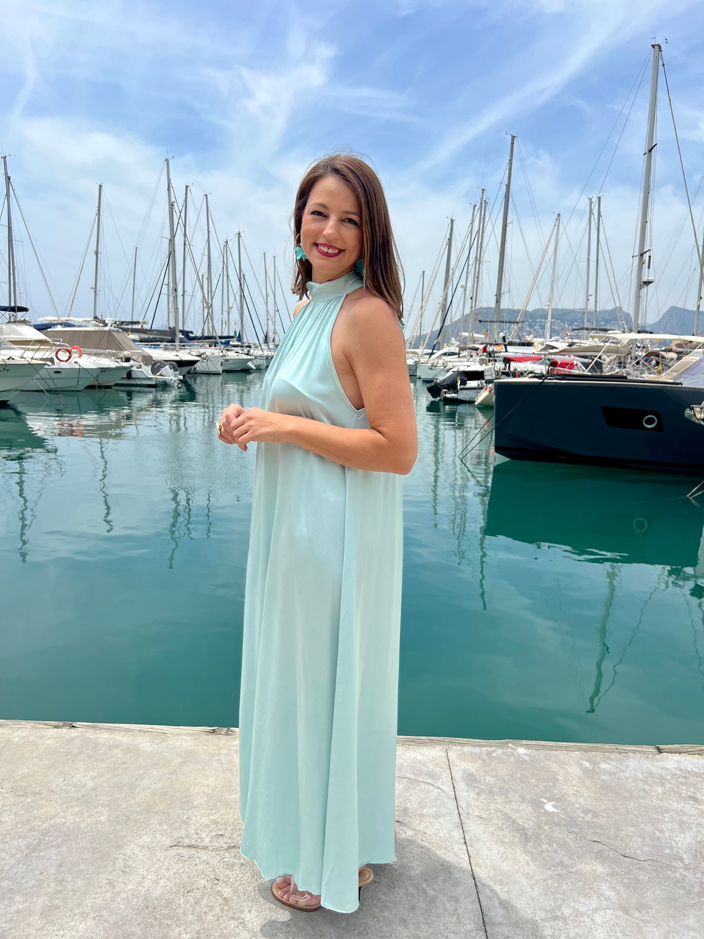 Vestido Turquesa