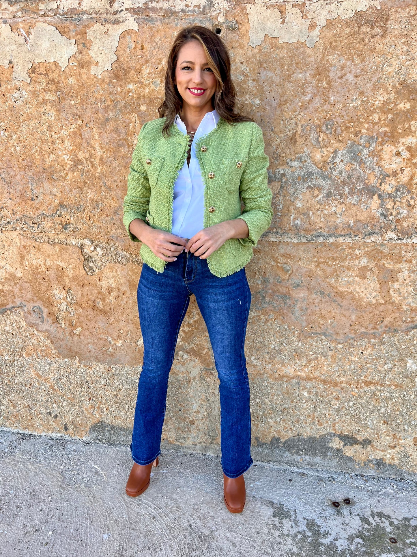 Chaqueta Valentina Verde