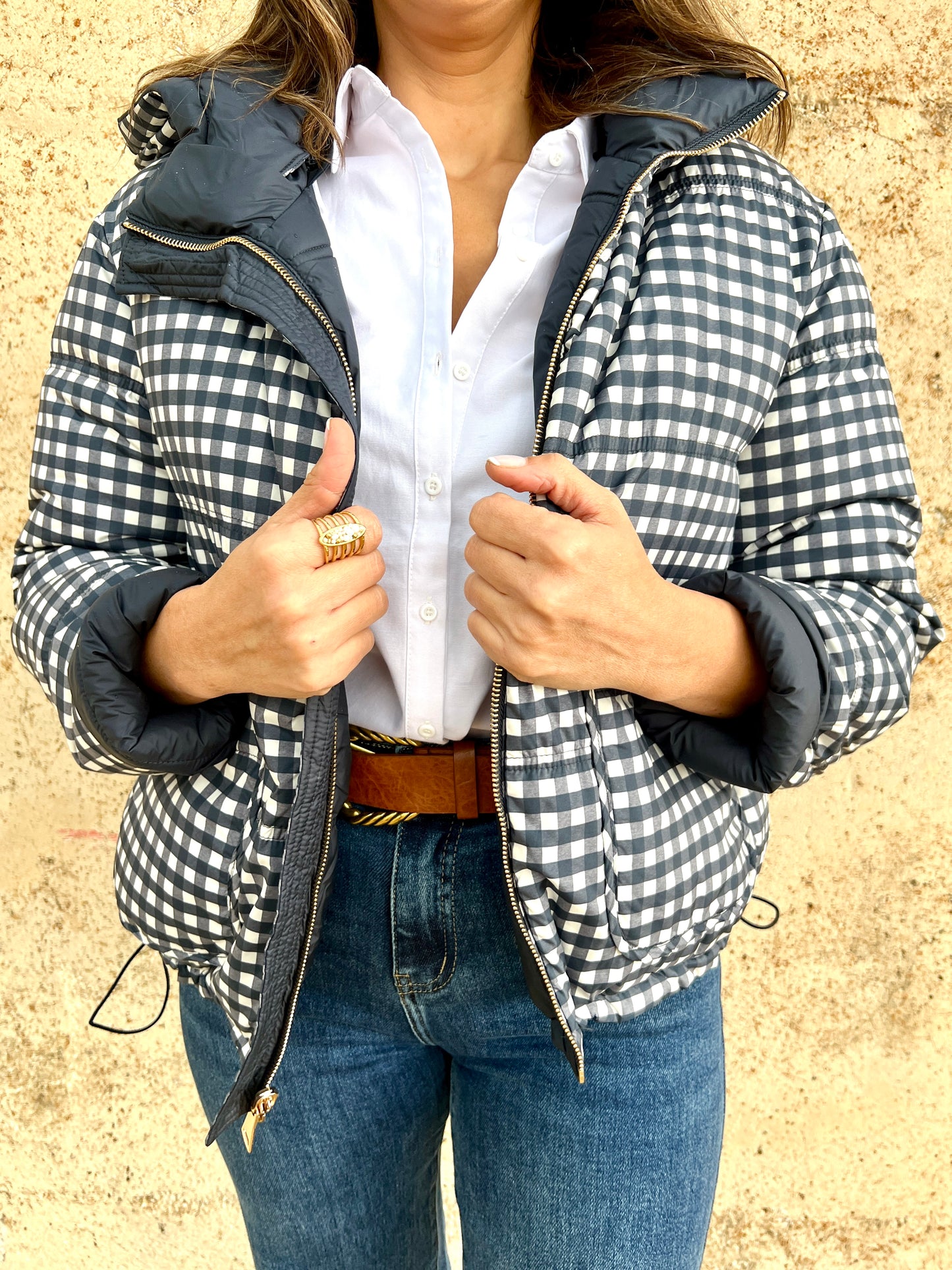 Chaqueta Vichy