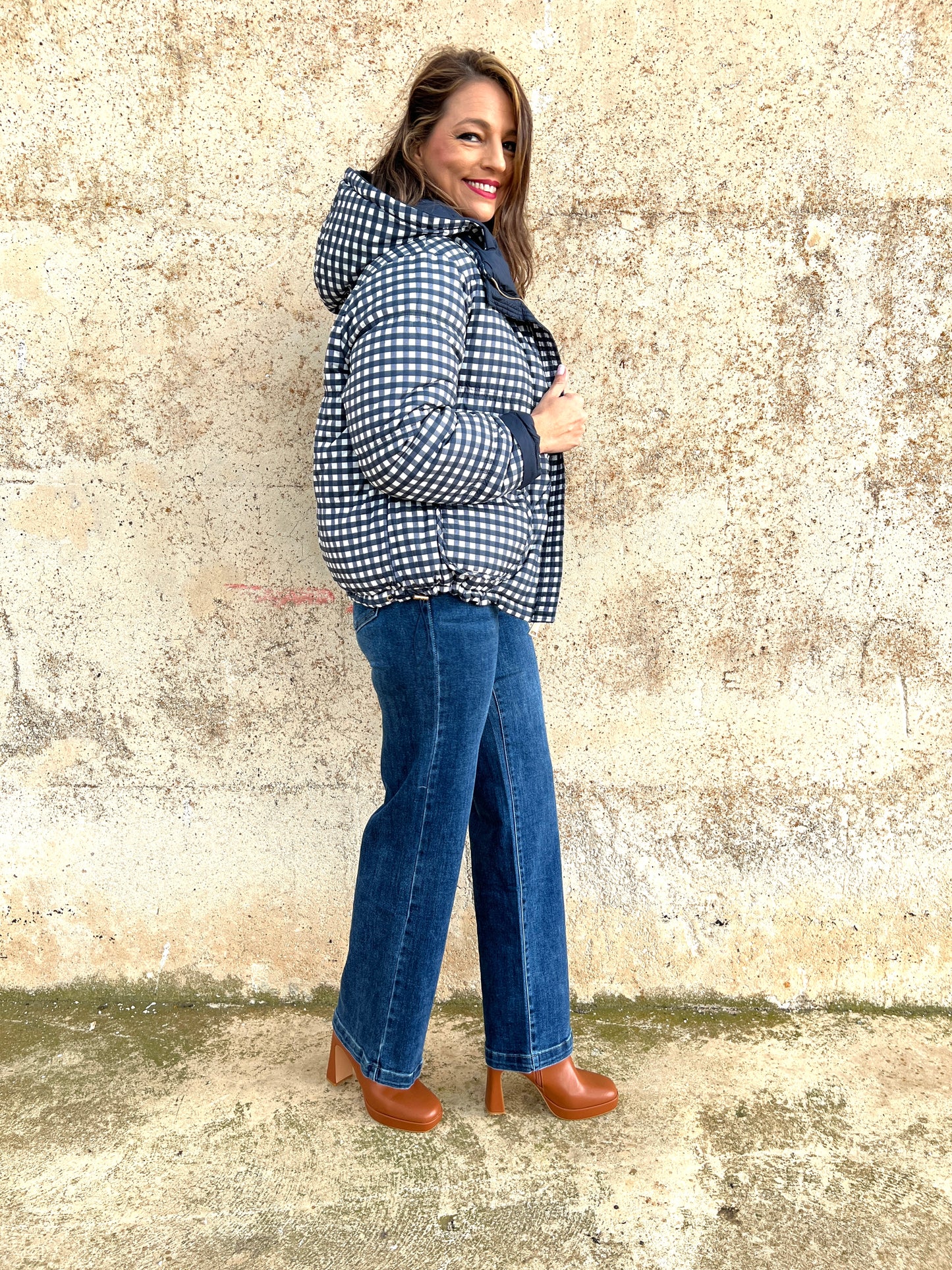 Chaqueta Vichy