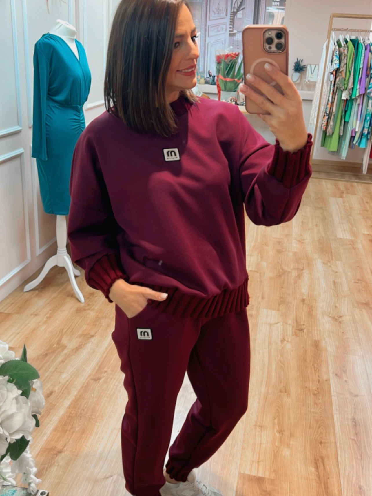 Conjunto Mia Burdeos