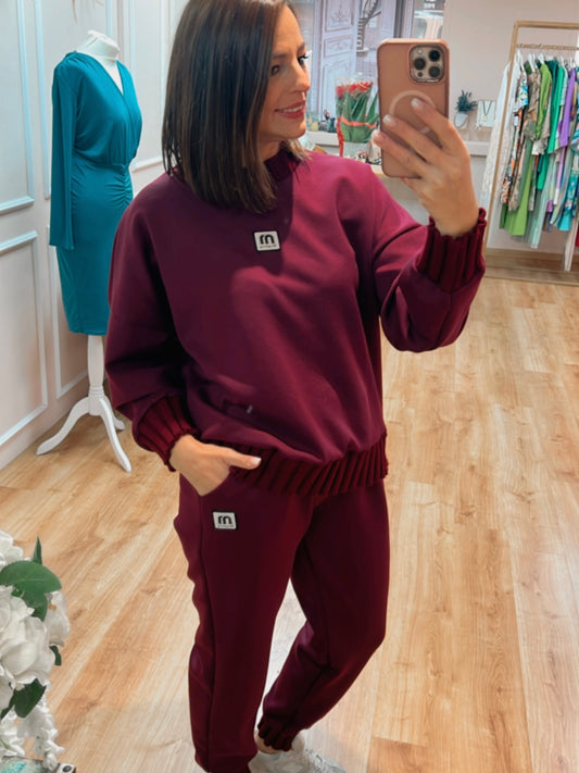 Conjunto Mia Burdeos