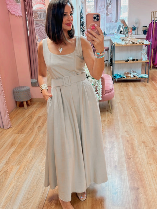 Vestido Lucia Beige