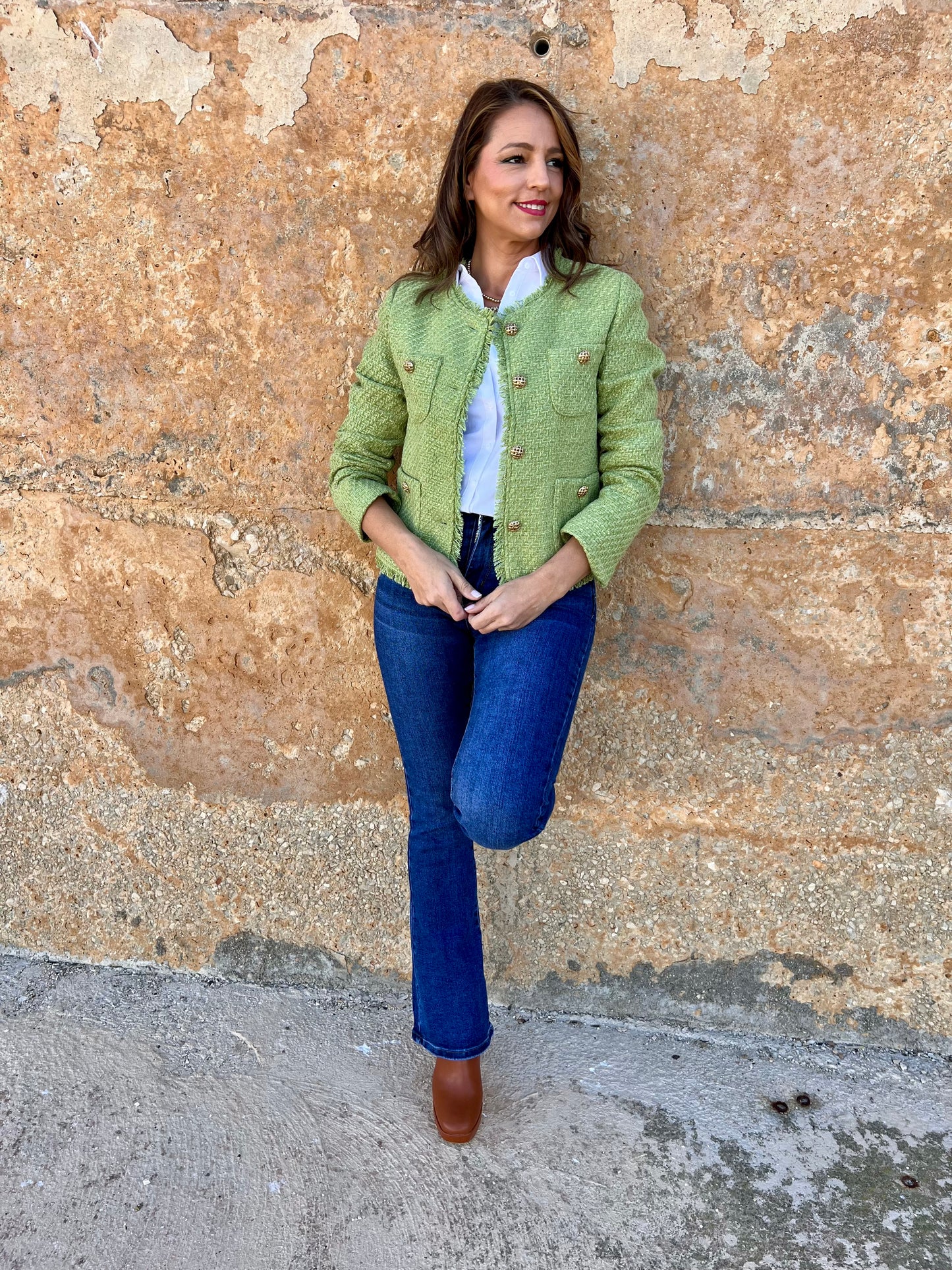 Chaqueta Valentina Verde