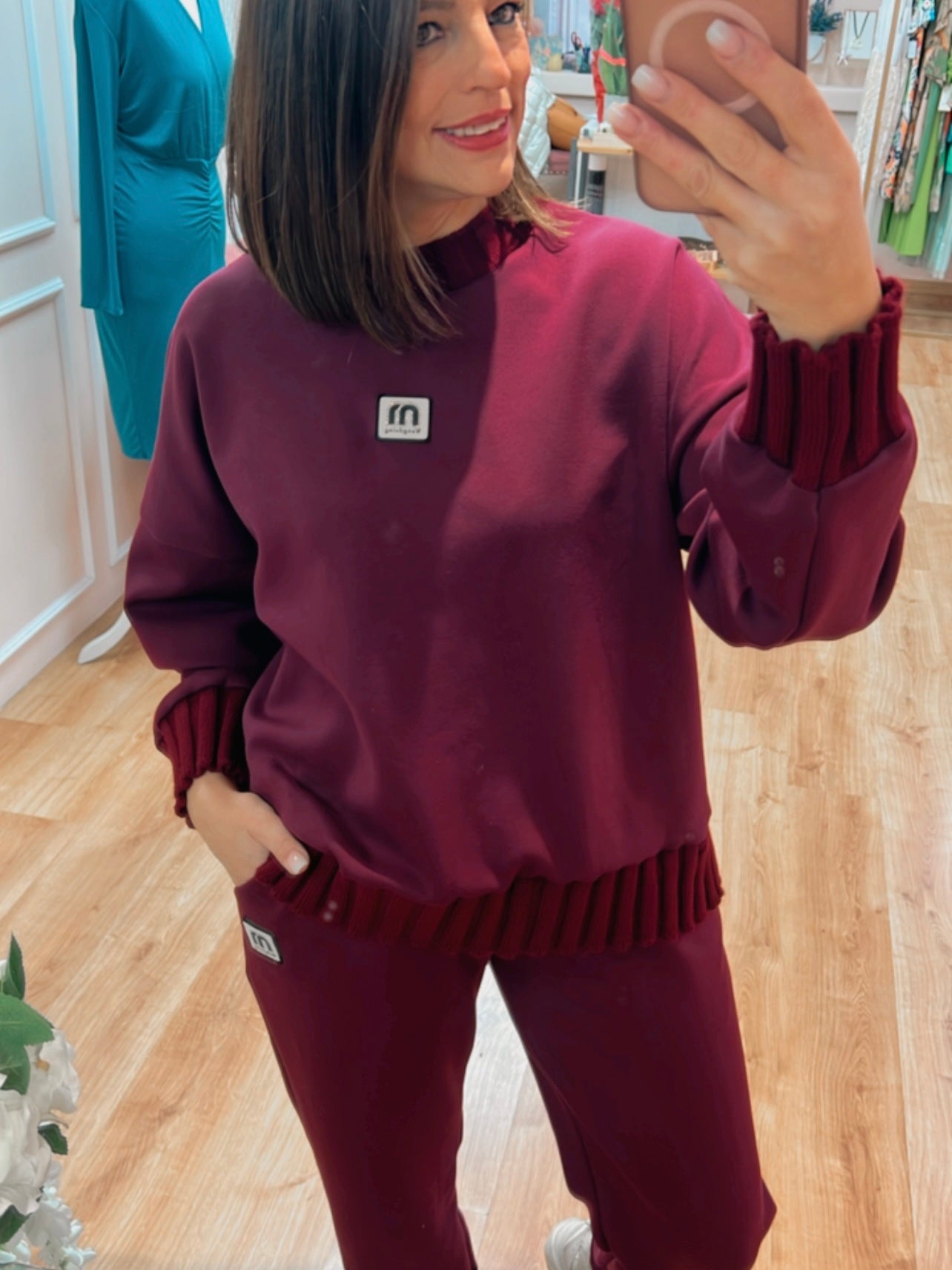 Conjunto Mia Burdeos