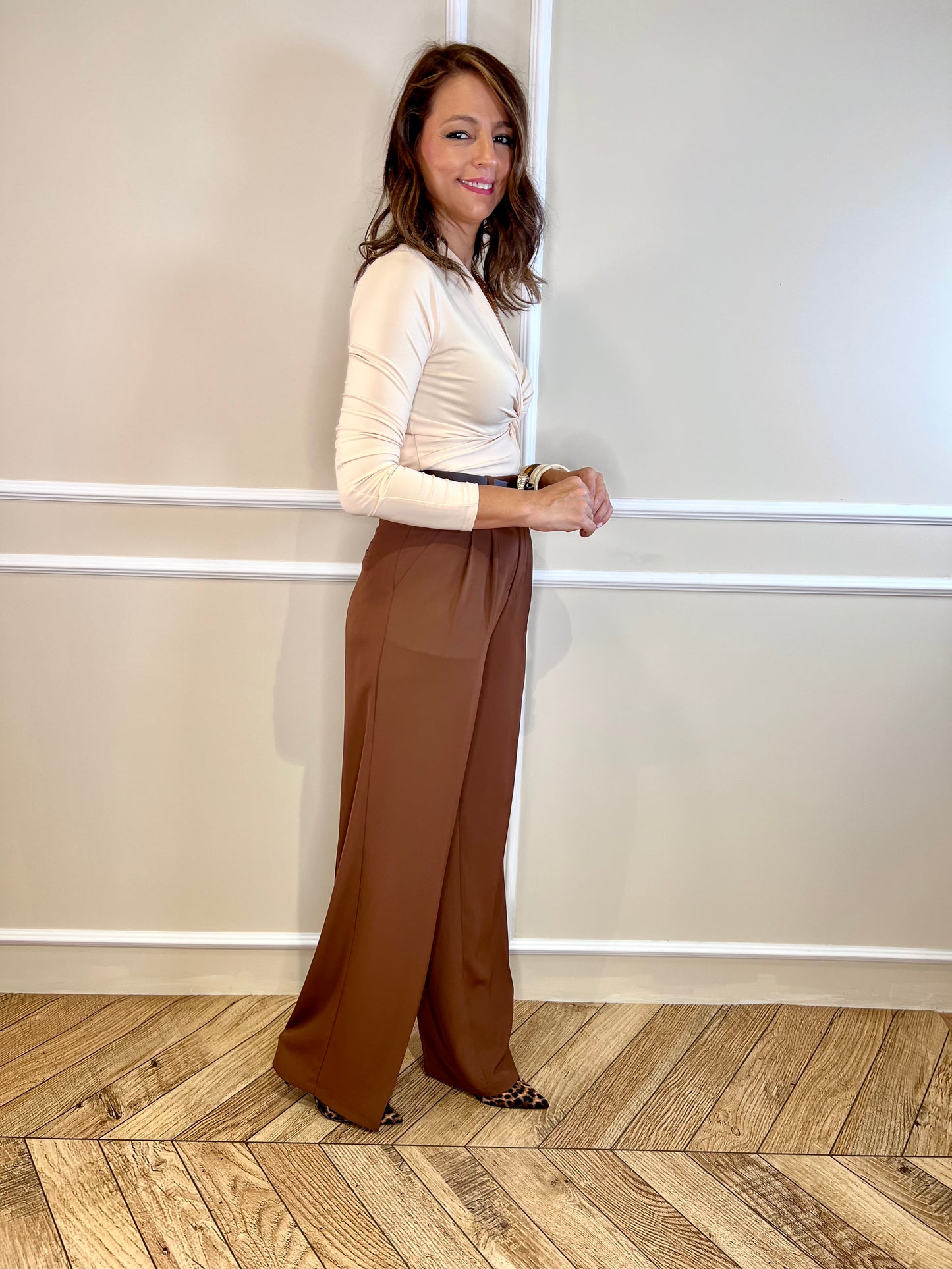 Pantalón Telma Choco