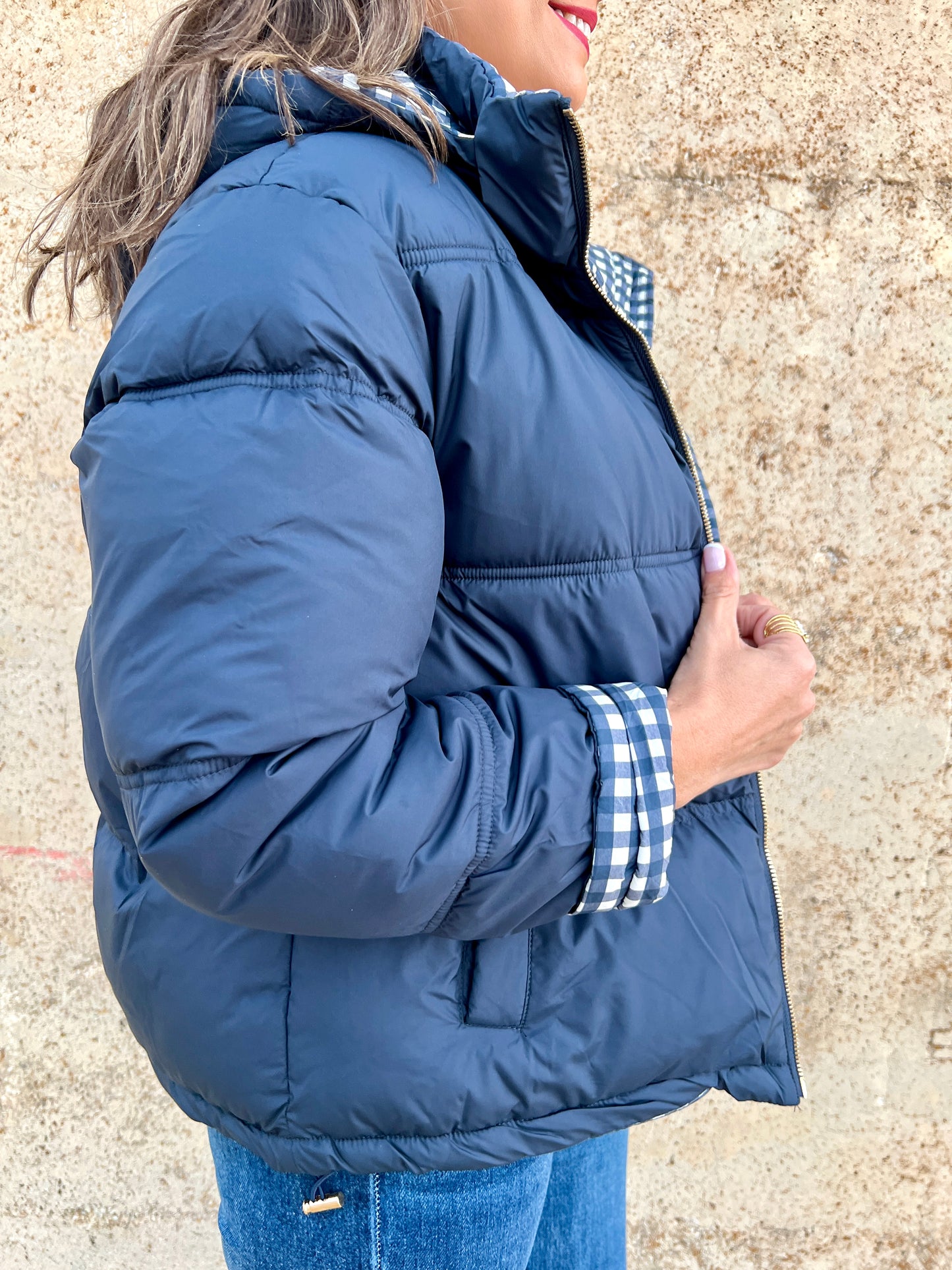 Chaqueta Vichy