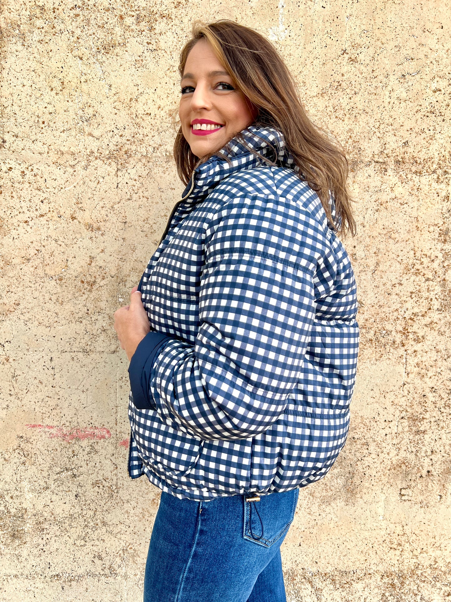 Chaqueta Vichy