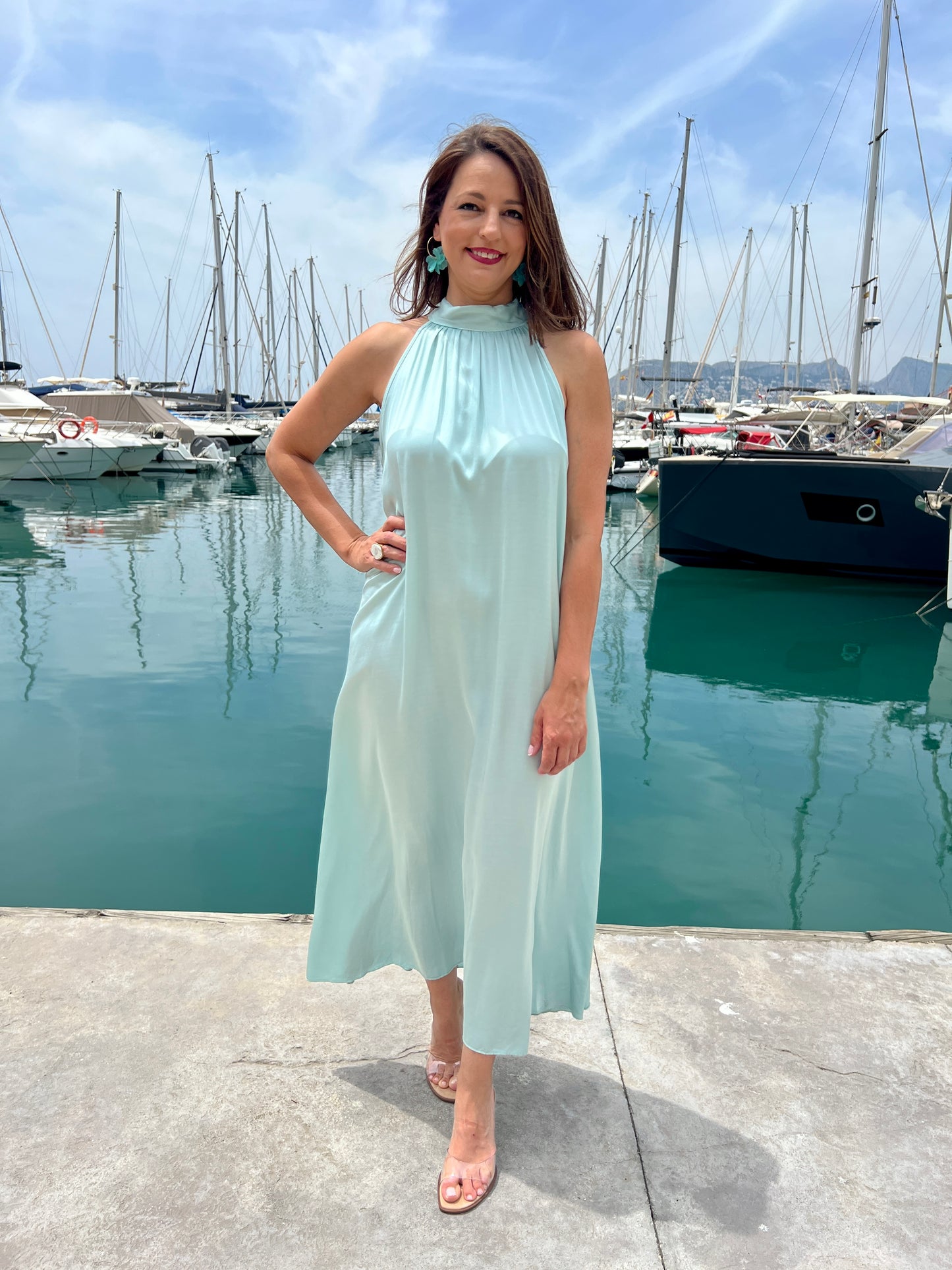 Vestido Turquesa