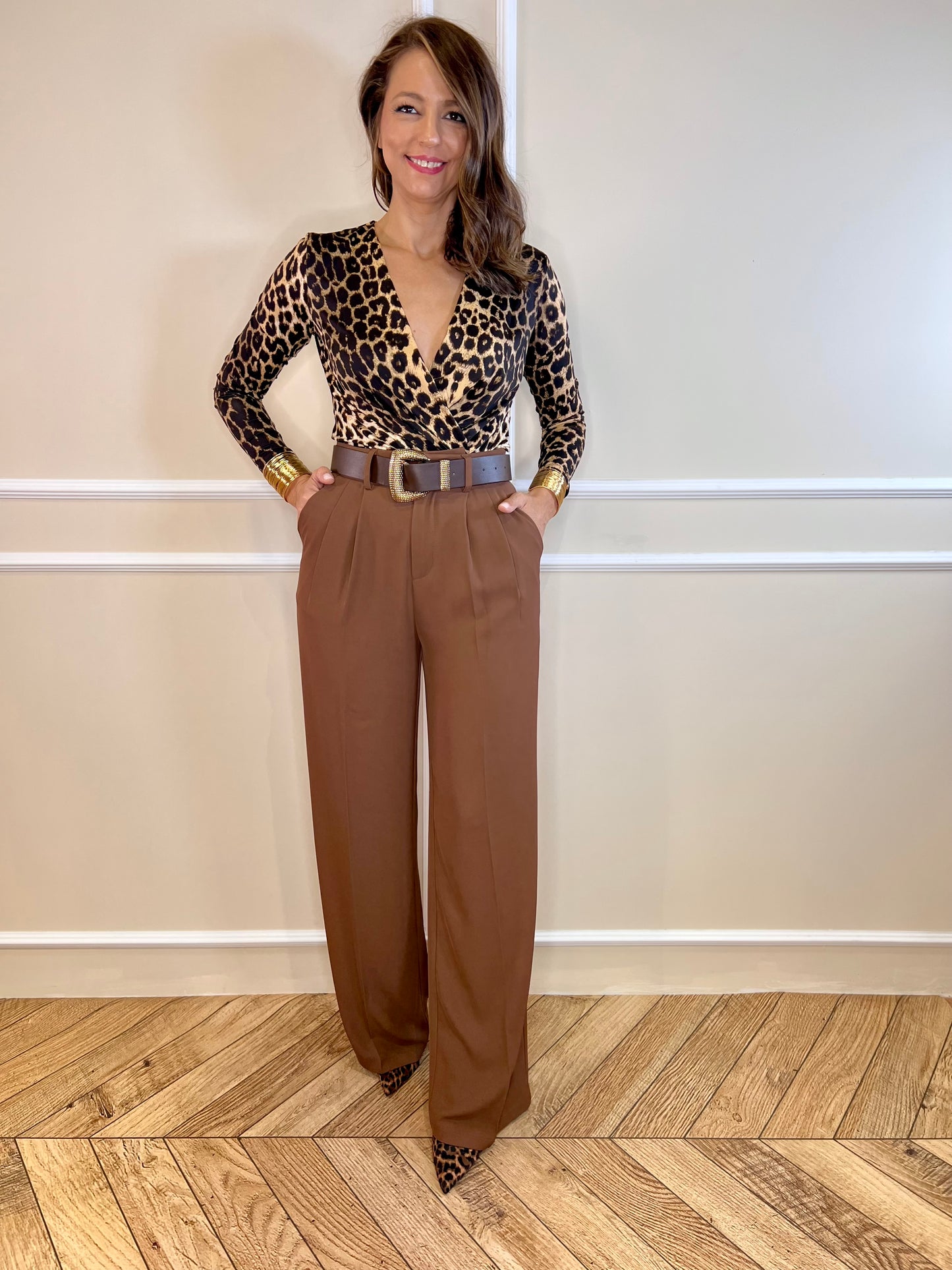 Pantalón Telma Choco