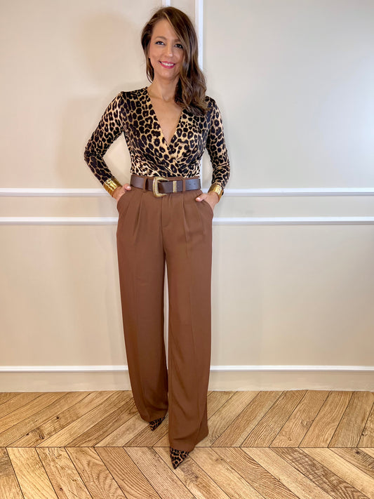 Pantalón Telma Choco