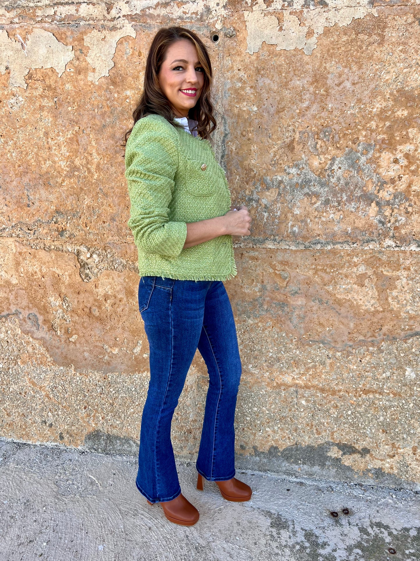 Chaqueta Valentina Verde